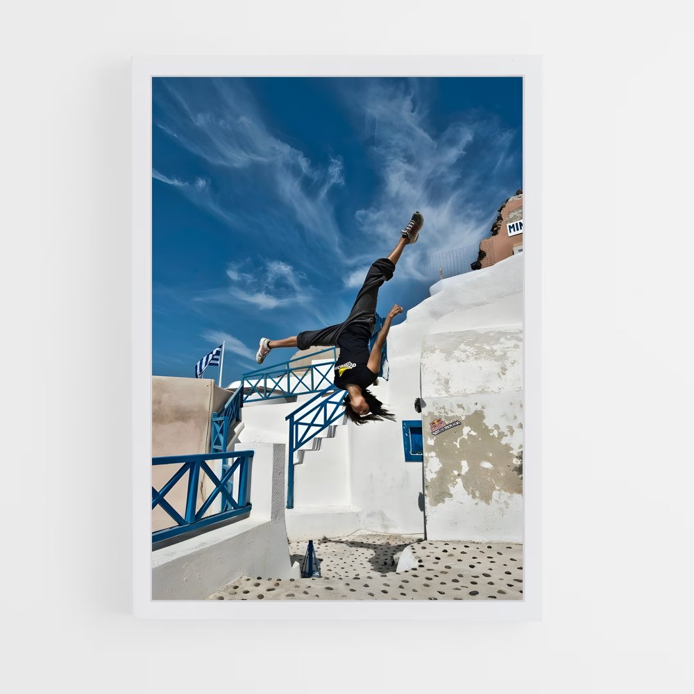 Poster Skateboard Revolution – affiche Parkour et freerun (vue 3)